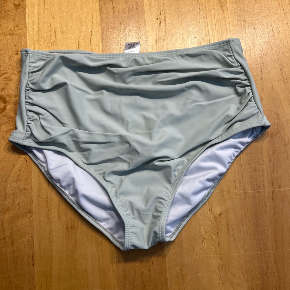 Coral Reef Swim Barefoot Bottoms Sage Green size Large